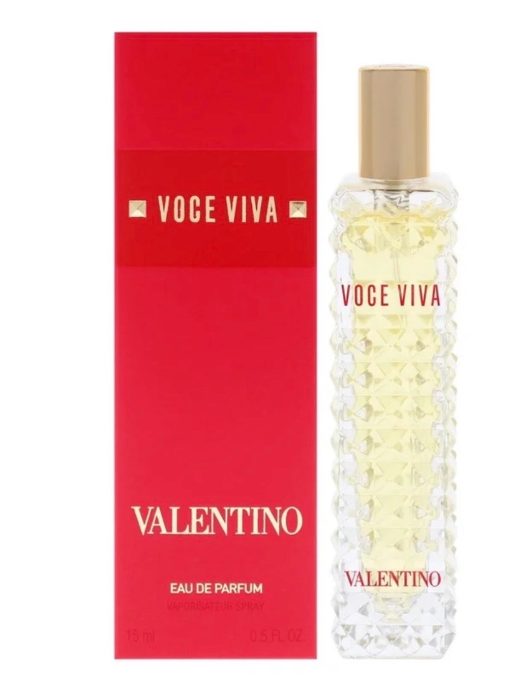 Valentino Voce Viva Perfume - Red, Gold & Clear